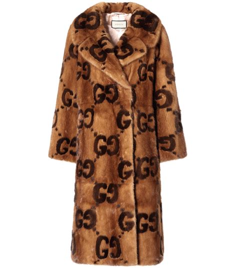 gucci coat cheap|gucci fur coats female.